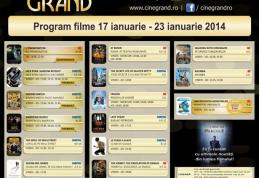 Uvertura Mall: Vezi ce filme rulează la Cine Grand în perioada 17-23 ianuarie 2014!