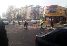 Accident grav produs pe Bulevardul Victoriei din Dorohoi. O femeie a fost lovită pe trecerea de pietoni