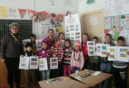 Ziua Mondială a Gândirii la Școala Primară nr. 2 Saucenița - FOTO