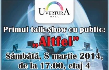 Primul talk show cu public din Botoșani la Uvertura Mall