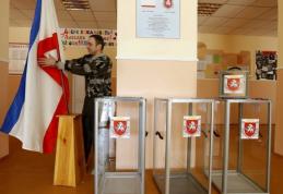 Referendum în Crimeea. Votul s-a încheiat. 93 la sută dintre alegători au votat pentru alipirea Crimeei la Rusia