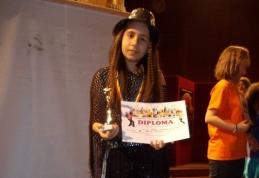 Un nou trofeu pentru o botoșăneancă la un festival în Bacău
