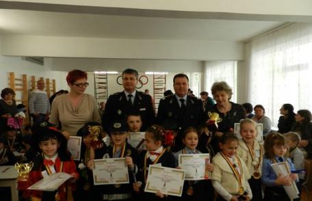 Vezi ce locuri au ocupat copiii din Dorohoi la concursul „Micii pompieri”!