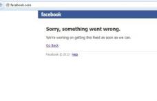 Facebook a picat. Rețeaua de socializare este momentan inaccesibilă