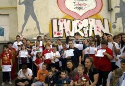 Concurs sportiv pentru copiii cu dizabilități de la Fundaţia Star of Hope din Dorohoi şi Botoşani - FOTO