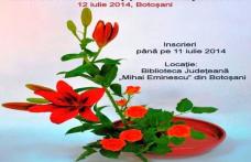 O lecție de Ikebana la Botoșani. Atelier introductiv în arta japoneză a aranjării florilor 