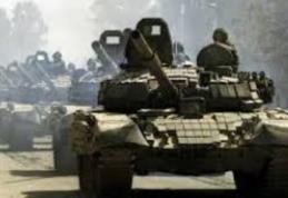 Blindatele ucrainene, pregătite de asalt la Doneţk