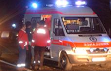 Cinci tineri ajunși la spital după ce s-au răsturnat cu mașina