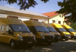 Noi microbuze școlare pentru județul Botoșani