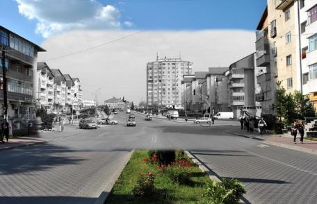 Amintiri despre trecut – „Dorohoiul de altădată” - intersecţia Podul Botoşani - FOTO