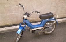 Moped Piaggio furat din Italia depistat de poliţiştii de frontieră dărăbăneni