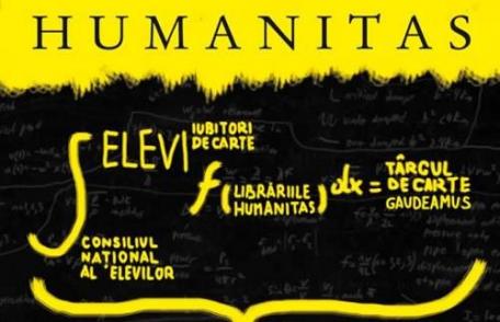 Consiliul Național al Elevilor și Librăriile Humanitas premiază iubitorii de carte