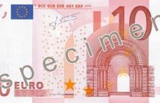 Noile bancnote euro vor intra în uz peste trei săptămâni
