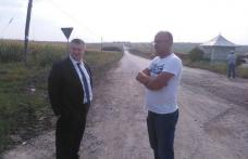 Vizită în teren a președintelui CJ Botoșani pentru inspectarea stadiului lucrărilor de modernizare a DJ 282 H