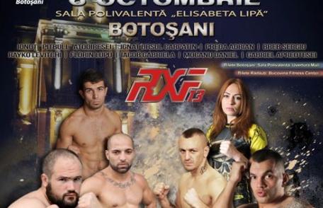 RXF 13 Botoșani – Cel mai mare show de MMA din România pentru prima oară în Moldova!