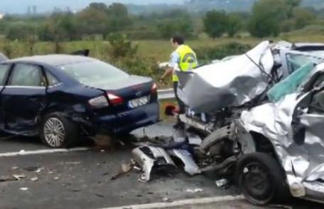 Șofer român reținut în Grecia după ce a provocat un carambol în care au murit 4 persoane