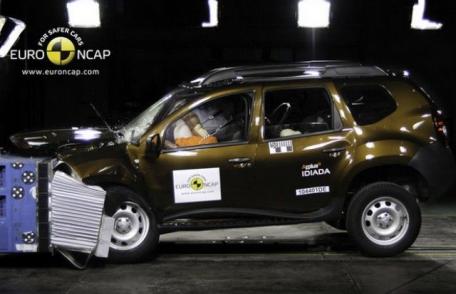Dacia Duster s-a facut praf la testele EuroNCAP - a luat doar 3 stele 