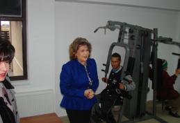 Ministrul Rovana Plumb la Centrul de Recuperare şi Reabilitare Stăuceni - FOTO