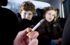Fumatul interzis în mașinile în care există și pasageri copii