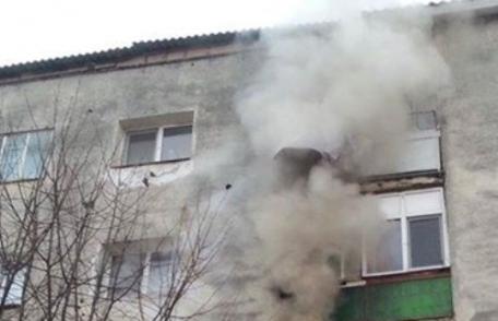 Incendiu izbucnit într-o garsonieră din Botoșani