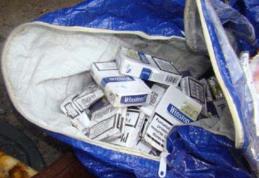 Botoșăneancă depistată cu sacoșa plină de țigări de contrabandă
