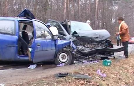 Accident grav cu trei răniţi, pe drumul ce leagă Suceava de Dorohoi