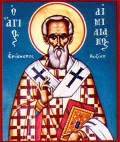 În această lună, în ziua a opta, pomenirea preacuviosului părintelui nostru Teofilact Mărturisitorul, episcopul Nicomidiei