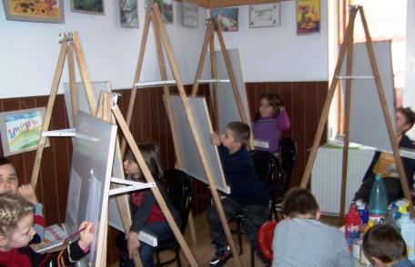 Cercul de „Pictură – Desen” Clubul Copiilor şi Elevilor Dorohoi
