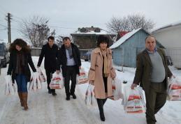 Senatorul Doina Federovici a fost ajutorul lui Moș Crăciun - FOTO