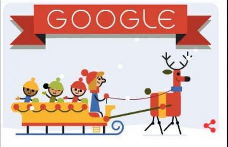 Google urează Sărbători Fericite - Cele mai frumoase mesaje de Crăciun