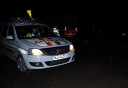 Femeie din Dorohoi accidentată de Revelion din pricina unui șofer băut care s-a răsturnat cu mașina