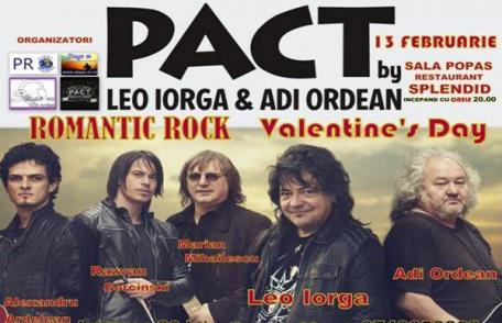 Astăzi Super concert la Dorohoi: Leo Iorga și Adi Ordean vă prezintă Pact by Leo Iorga & Adi Ordean