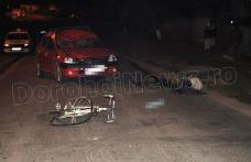 Biciclist ajuns la spital după ce a fost izbit de o mașină pe strada Sf. Ioan Românul din Dorohoi - FOTO