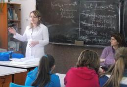 „Lecția de sănătate” la Școala Gimnazială „Mihail Sadoveanu” Dumbrăvița - FOTO