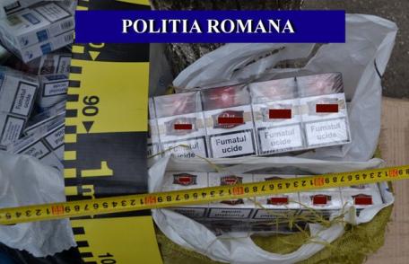 Update percheziții: Peste 49.000 de ţigarete şi aproape o jumătate de tonă de băuturi alcoolice confiscate de poliţişti