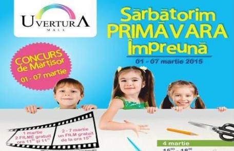 Teatru de păpuși și film gratuit pentru copii în Uvertura Mall