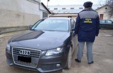 Audi A4 căutat în Italia, depistat de polițiștii de frontieră la Botoşani
