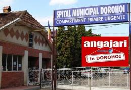 Încă două posturi scoase la concurs de Spitalul Municipal Dorohoi. Vezi detalii