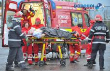 Bărbat din Dorohoi preluat de elicopterul SMURD în coma de gradul IV - FOTO