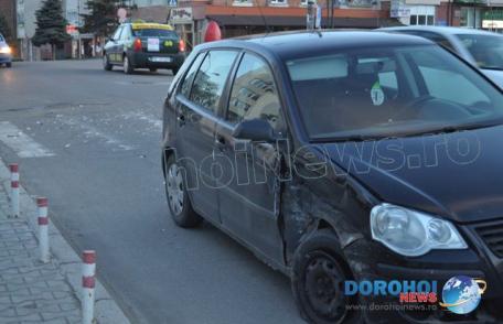 Accident de circulație cu victimă produs pe strada Dumitru Furtună din Dorohoi - FOTO