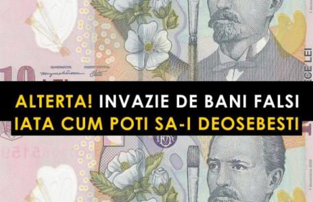 Atenție comercianți! Invazie de bani falşi în România