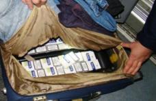 Ţigarete de contrabandă descoperite de polițiștii de frontieră