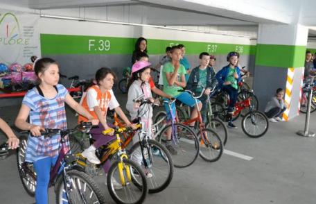 Copiii din Botoșani sunt bicicliști desăvârșiți