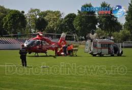 Femeie din Dorohoi transportată de urgență la Iași cu un elicopter SMURD - FOTO