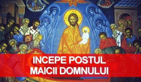 incepe postul