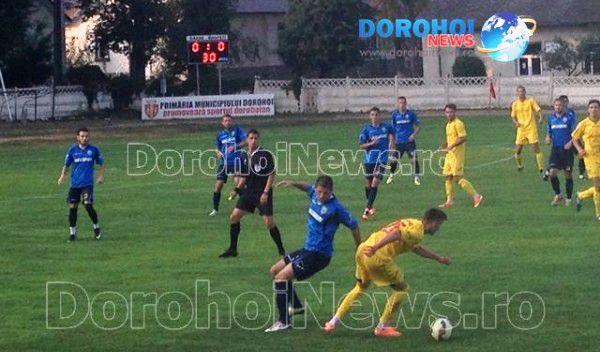 Inter Dorohoi a obținut primul punct în Liga a III-a împotriva celor de la Aerostar Bacău – FOTO