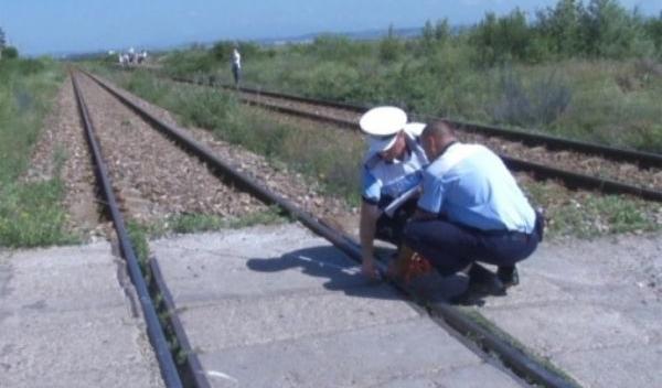 Copil calcat de tren