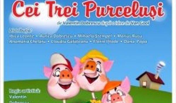 Cei trei purceluşi la Teatrul Vasilache