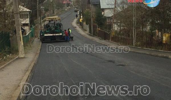 Asfaltare strada Salciilor din Dorohoi_04