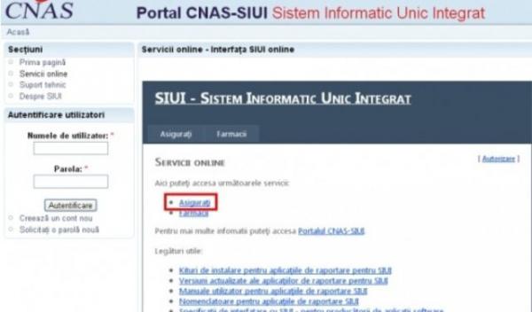 cnas asigurat
